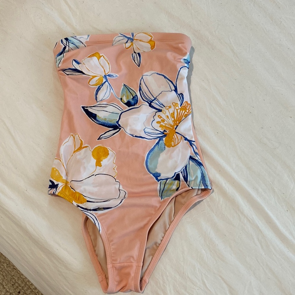 Kona Sol strapless swimsuit